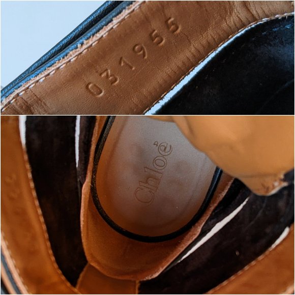 Chloe Rylee Black Suede And Leather Boots | 37.5 - Picture 10 of 16